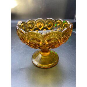 Moon N Star Amber Candle Bowl